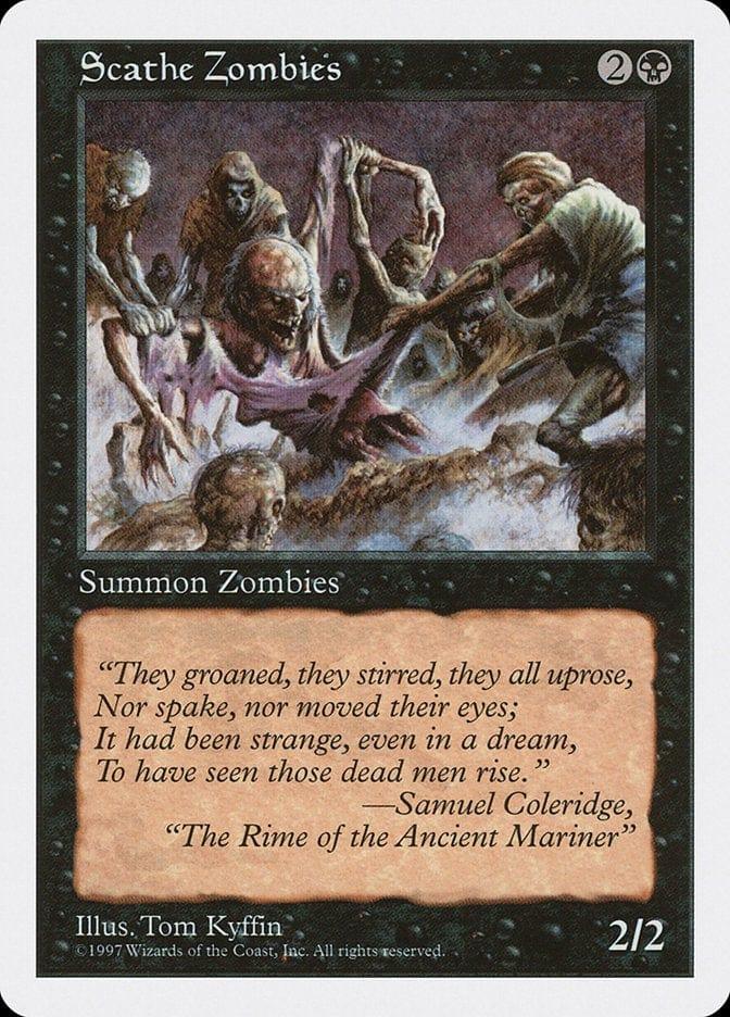 Magic: The Gathering MTG Single Scathe Zombies [Fifth Edition]