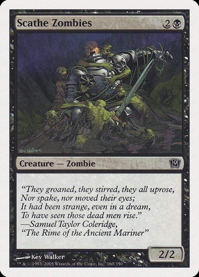 Magic: The Gathering MTG Single Scathe Zombies [Ninth Edition]