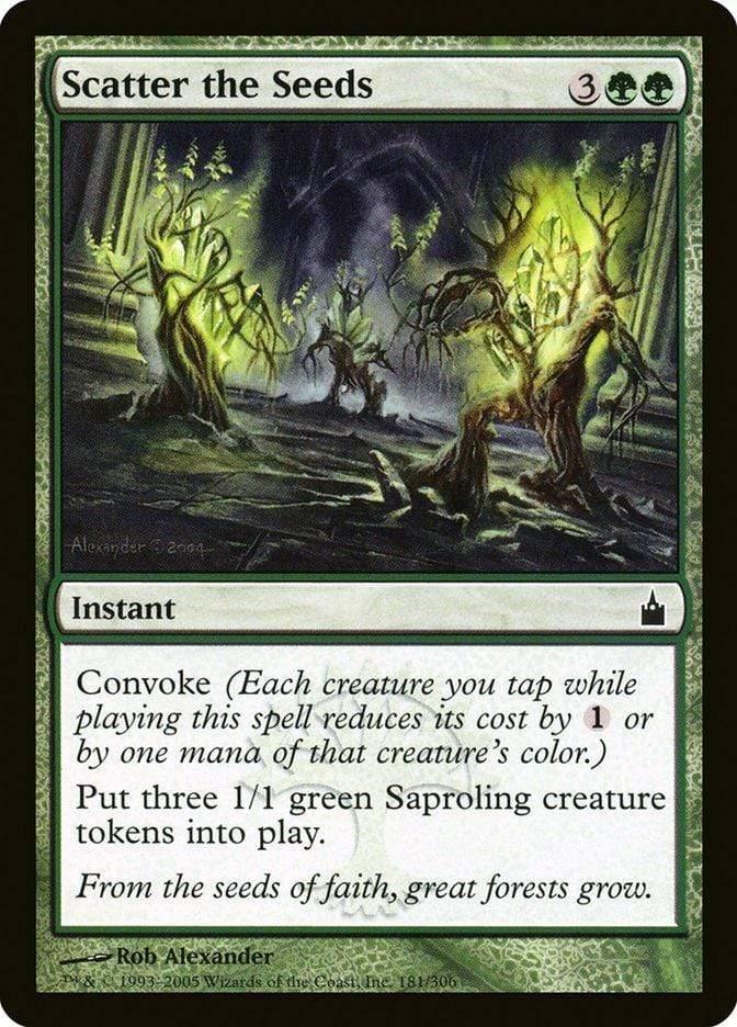 Magic: The Gathering MTG Single Scatter the Seeds [Ravnica: City of Guilds]