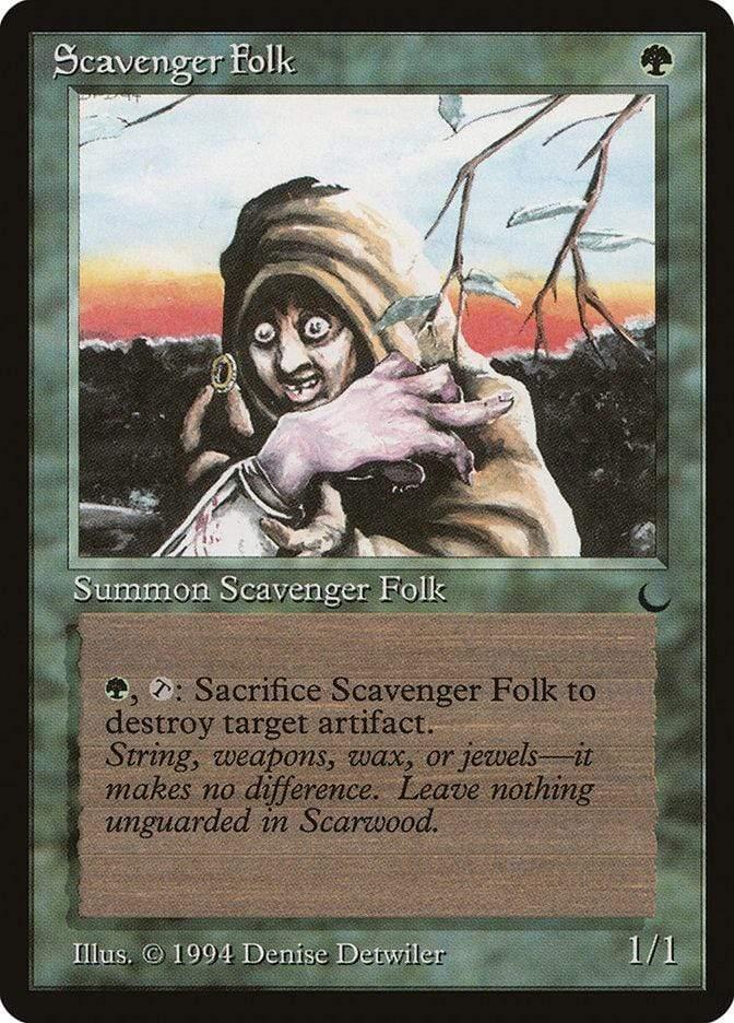 Magic: The Gathering MTG Single Scavenger Folk [The Dark]