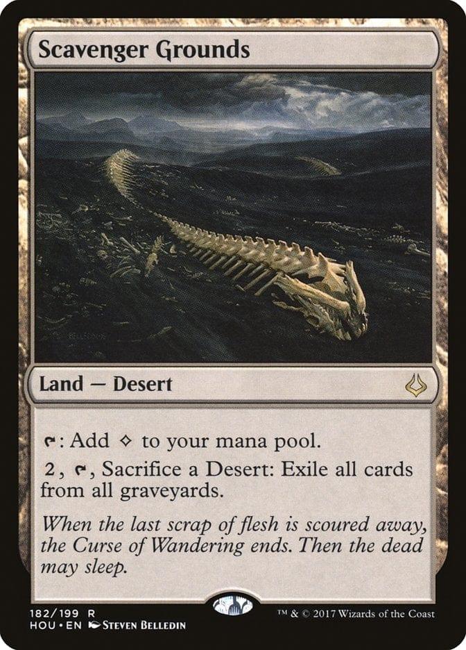 Magic: The Gathering MTG Single Scavenger Grounds [Hour of Devastation]