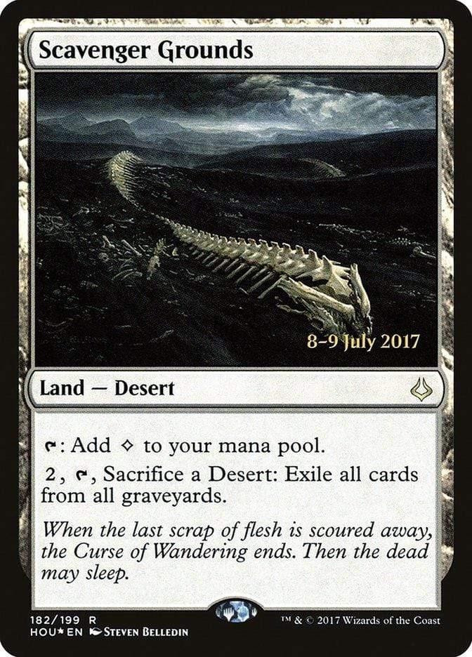 Magic: The Gathering MTG Single Scavenger Grounds  [Hour of Devastation Prerelease Promos]