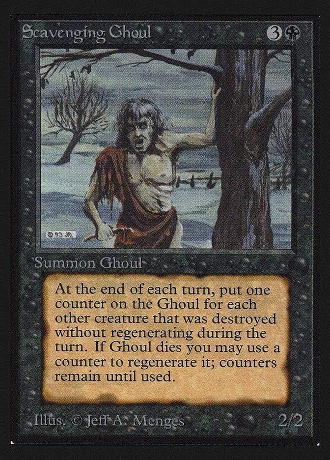 Magic: The Gathering MTG Single Scavenging Ghoul [Collectors’ Edition]