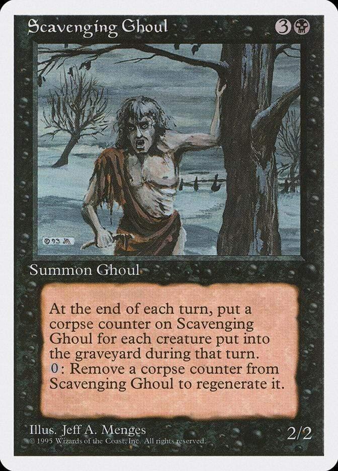 Magic: The Gathering MTG Single Scavenging Ghoul [Fourth Edition]