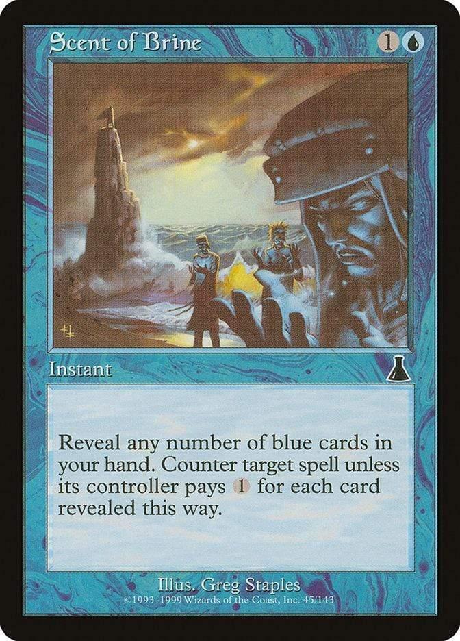 Magic: The Gathering MTG Single Scent of Brine [Urza's Destiny]