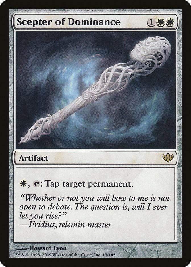 Magic: The Gathering MTG Single Scepter of Dominance [Conflux]