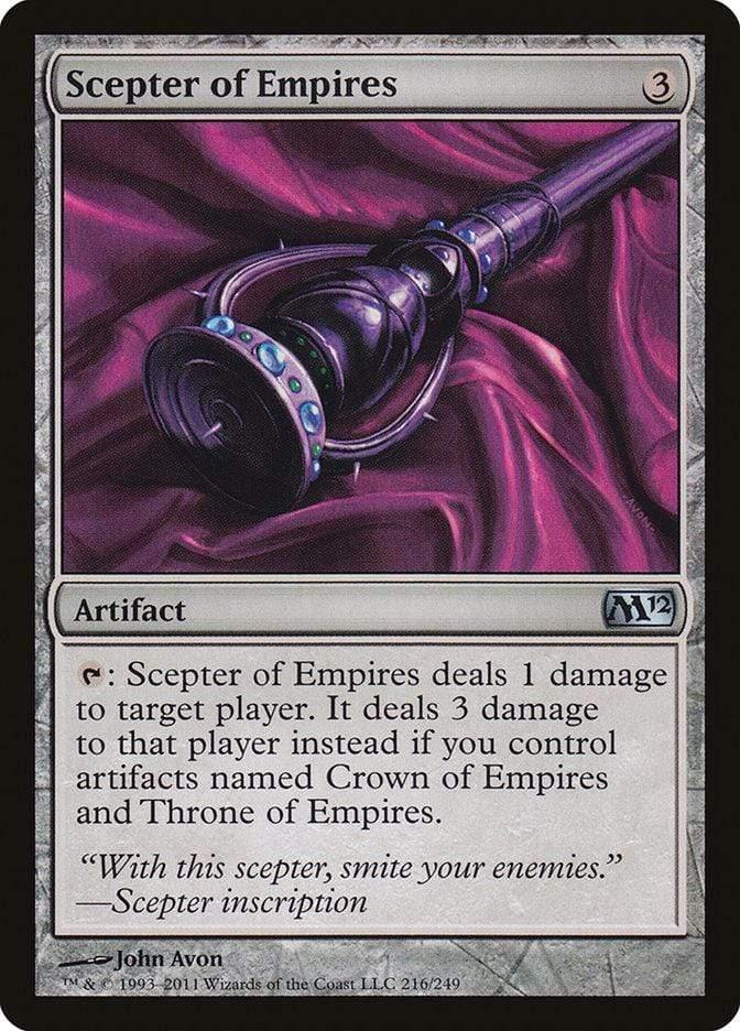 Magic: The Gathering MTG Single Scepter of Empires [Magic 2012]