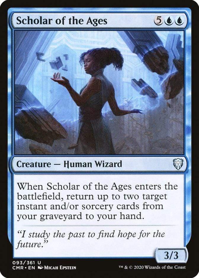 Magic: The Gathering MTG Single Scholar of the Ages [Commander Legends]