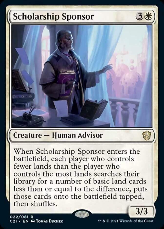 Magic: The Gathering MTG Single Scholarship Sponsor [Commander 2021]