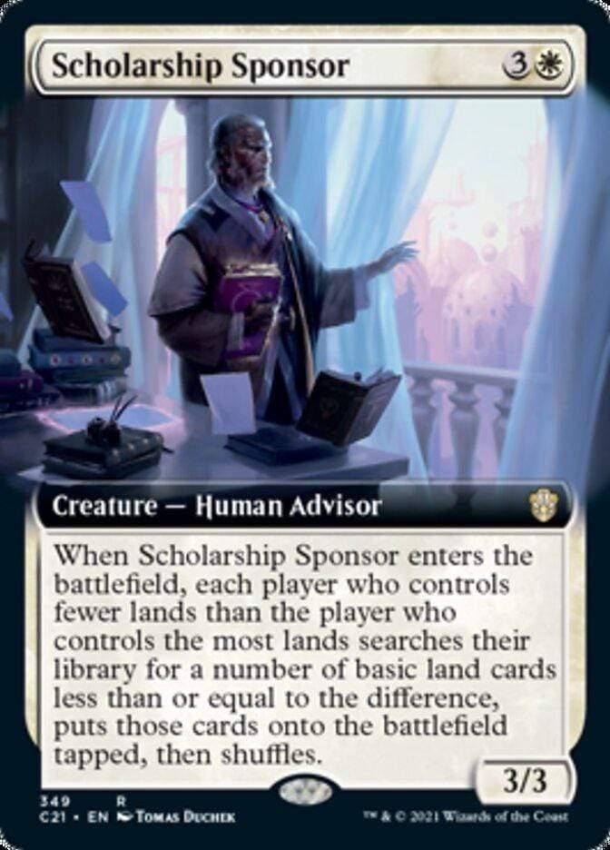 Magic: The Gathering MTG Single Scholarship Sponsor (Extended) [Commander 2021]