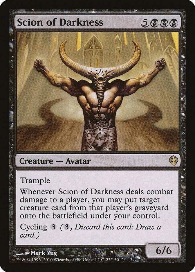 Magic: The Gathering MTG Single Scion of Darkness [Archenemy]