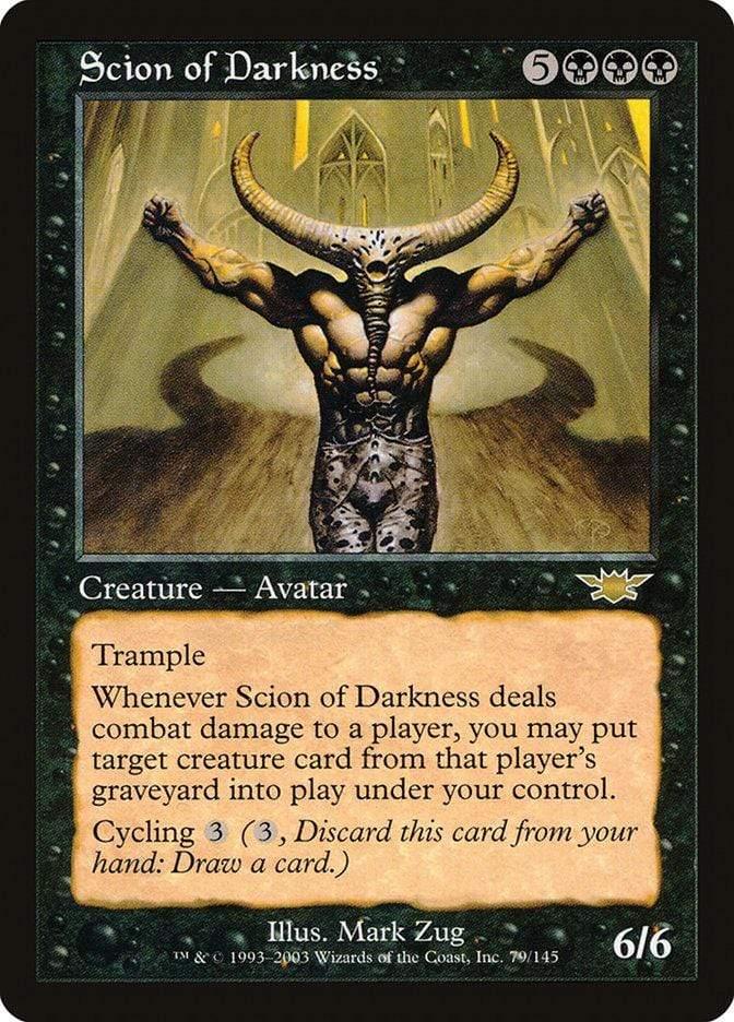 Magic: The Gathering MTG Single Scion of Darkness [Legions]