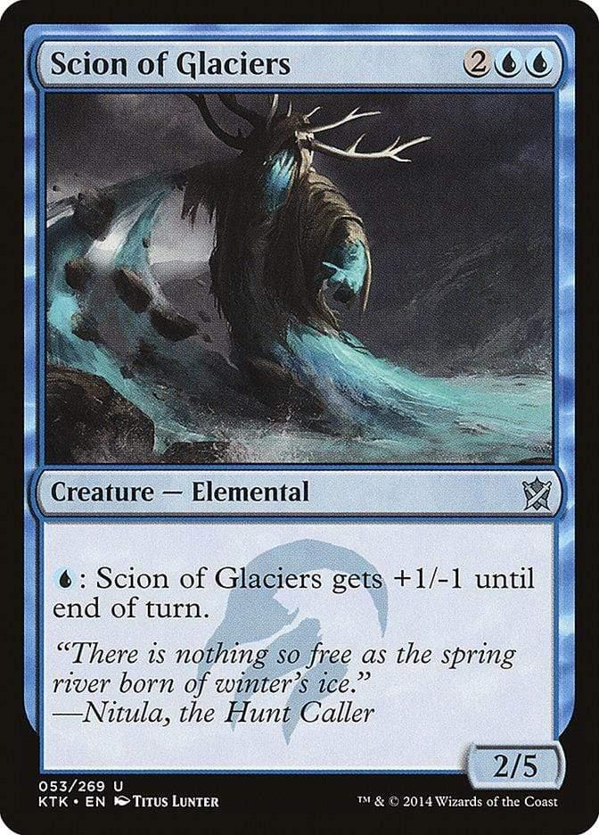 Magic: The Gathering MTG Single Scion of Glaciers [Khans of Tarkir]