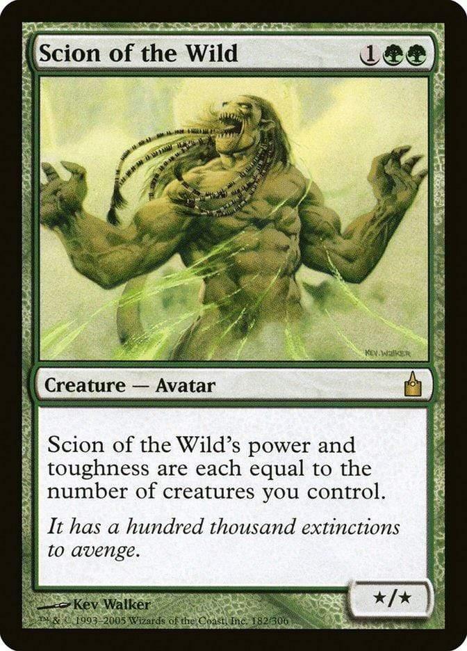 Magic: The Gathering MTG Single Scion of the Wild [Ravnica: City of Guilds]