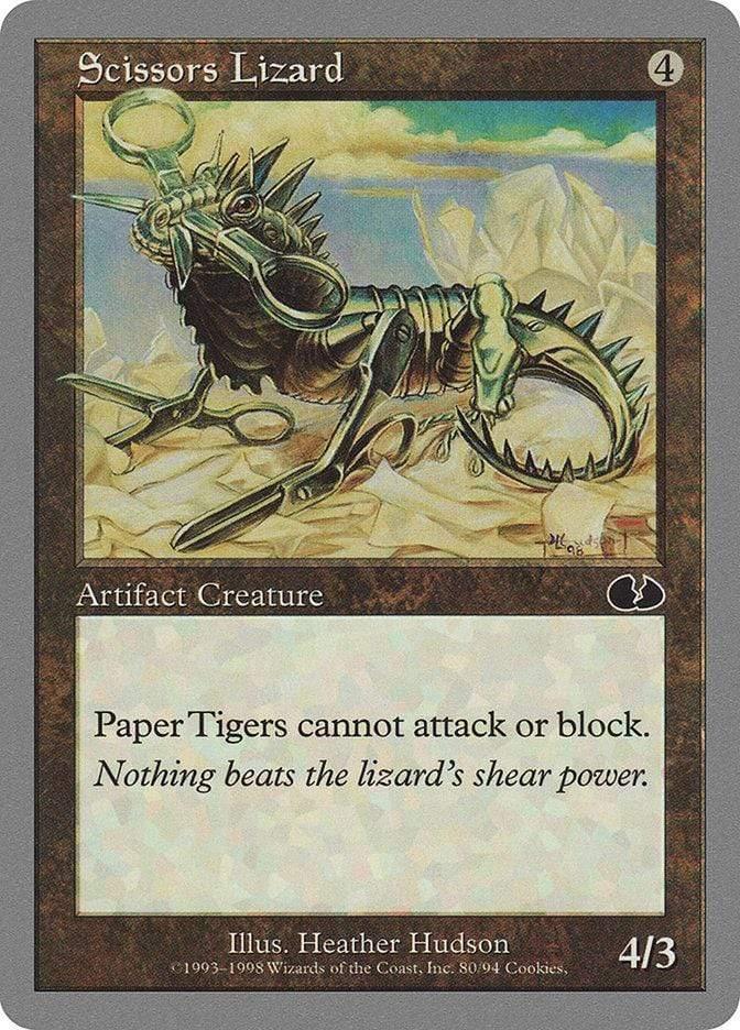 Magic: The Gathering MTG Single Scissors Lizard [Unglued]