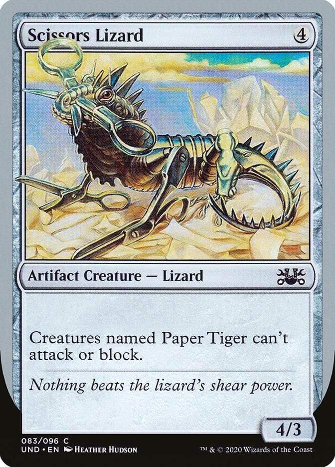 Magic: The Gathering MTG Single Scissors Lizard [Unsanctioned]