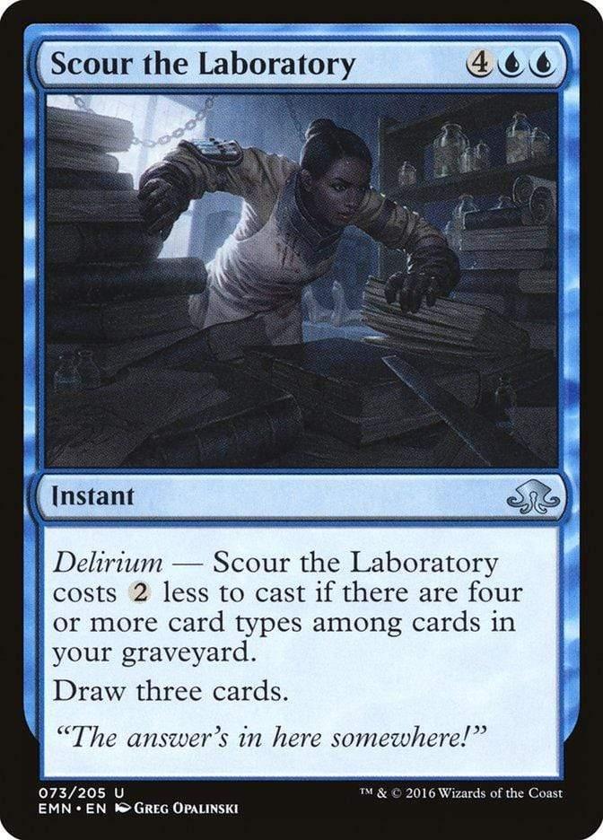 Magic: The Gathering MTG Single Scour the Laboratory [Eldritch Moon]
