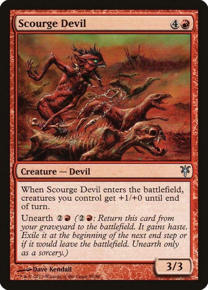 Magic: The Gathering MTG Single Scourge Devil [Duel Decks: Sorin vs. Tibalt]