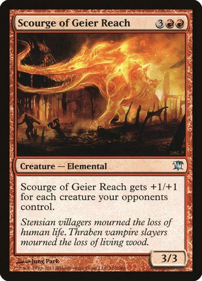 Magic: The Gathering MTG Single Scourge of Geier Reach [Innistrad]