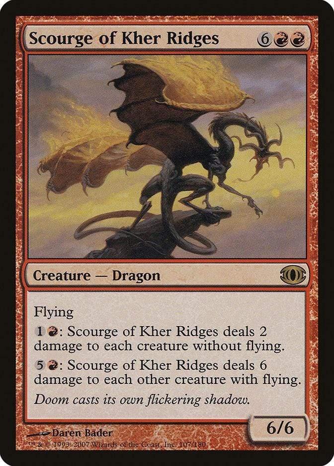 Magic: The Gathering MTG Single Scourge of Kher Ridges [Future Sight]