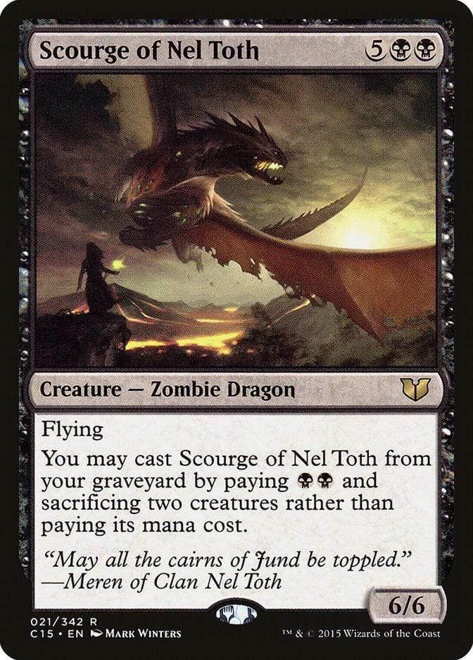 Magic: The Gathering MTG Single Scourge of Nel Toth [Commander 2015]