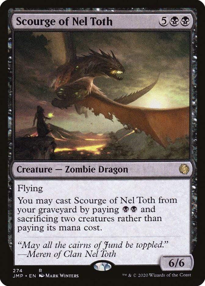 Magic: The Gathering MTG Single Scourge of Nel Toth [Jumpstart]