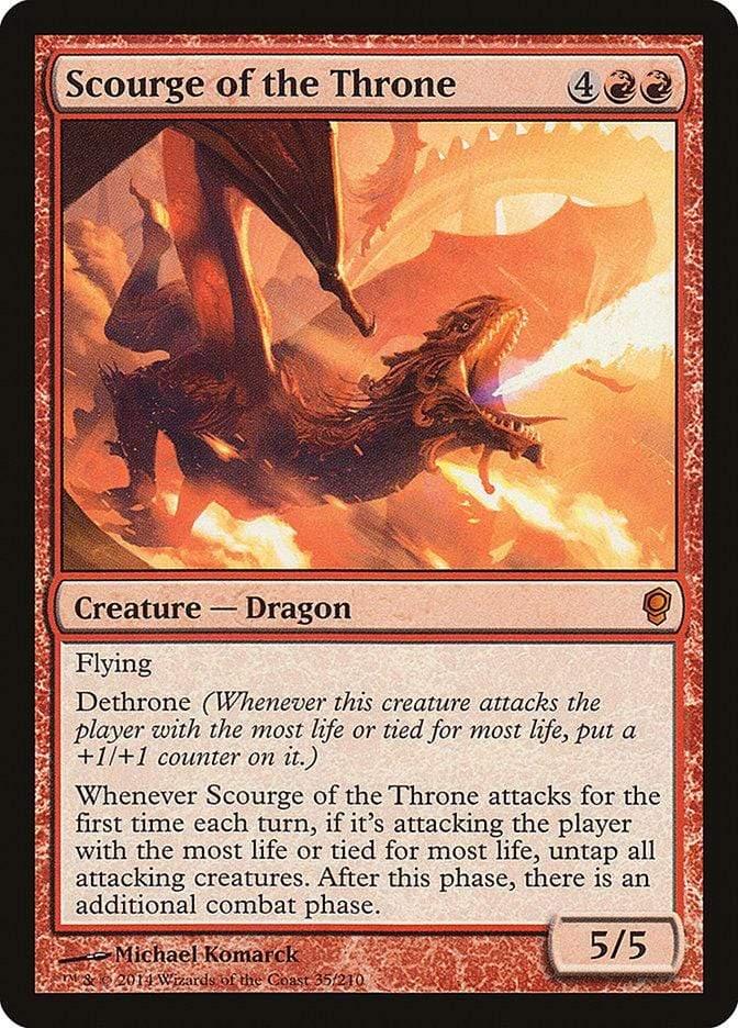 Magic: The Gathering MTG Single Scourge of the Throne [Conspiracy]