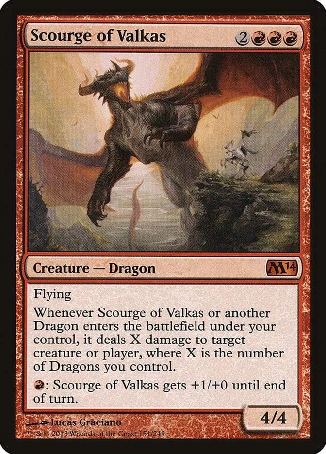 Magic: The Gathering MTG Single Scourge of Valkas [Magic 2014]