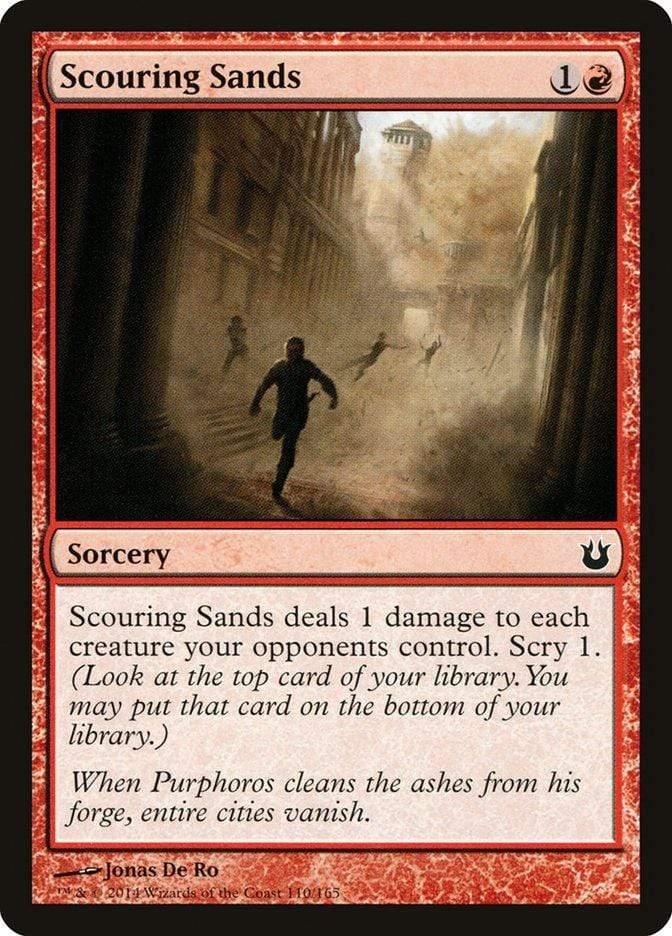 Magic: The Gathering MTG Single Scouring Sands [Born of the Gods]