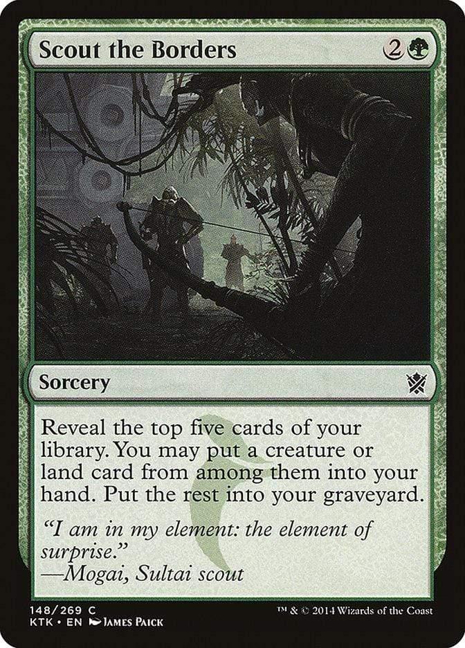 Magic: The Gathering MTG Single Scout the Borders [Khans of Tarkir]