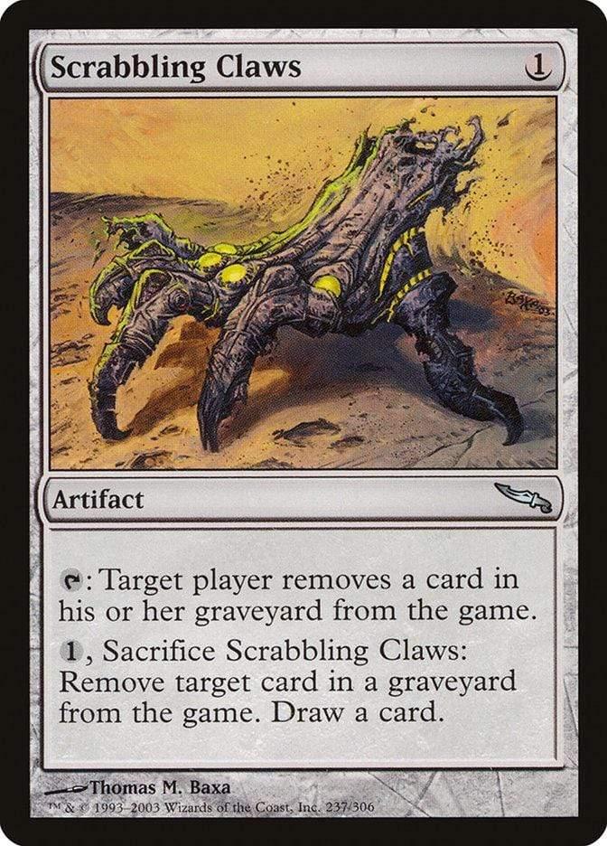 Magic: The Gathering MTG Single Scrabbling Claws [Mirrodin]