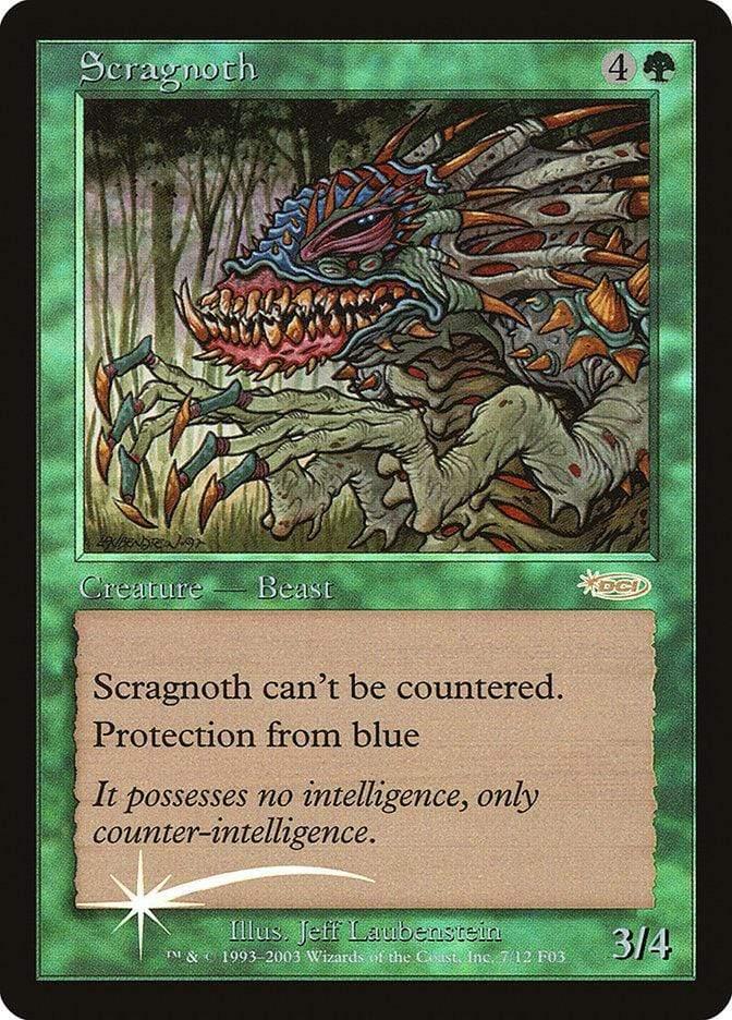 Magic: The Gathering MTG Single Scragnoth [Friday Night Magic 2003]
