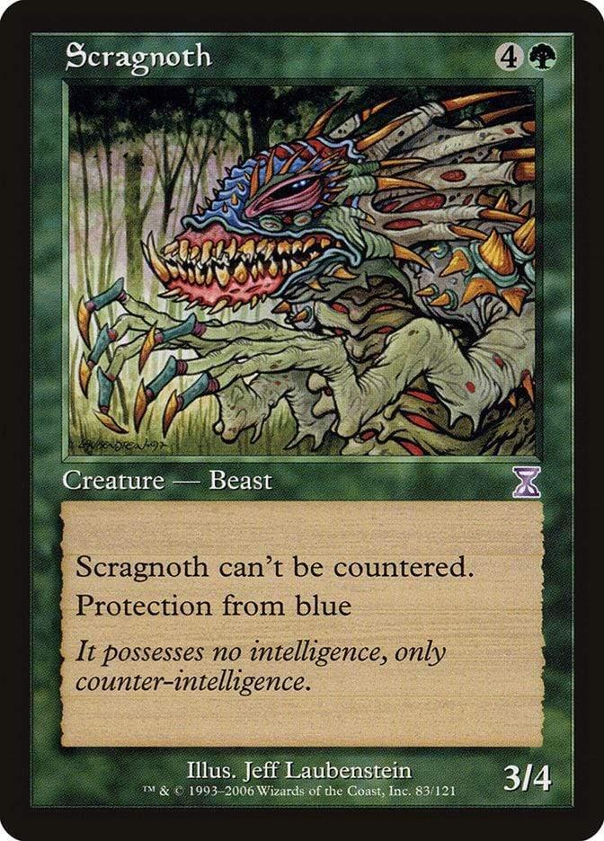 Magic: The Gathering MTG Single Scragnoth [Time Spiral Timeshifted]