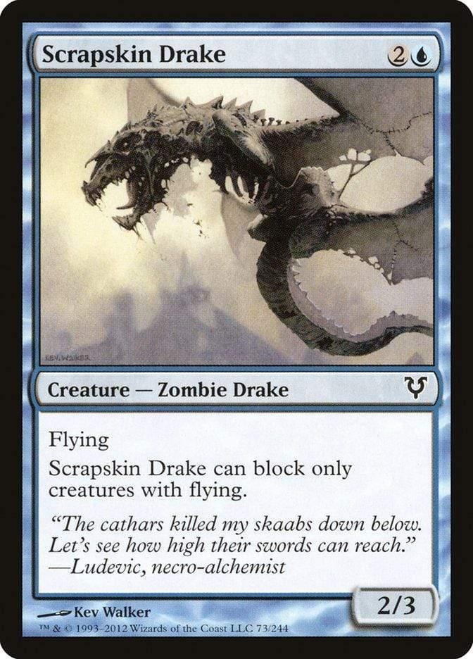 Magic: The Gathering MTG Single Scrapskin Drake [Avacyn Restored]