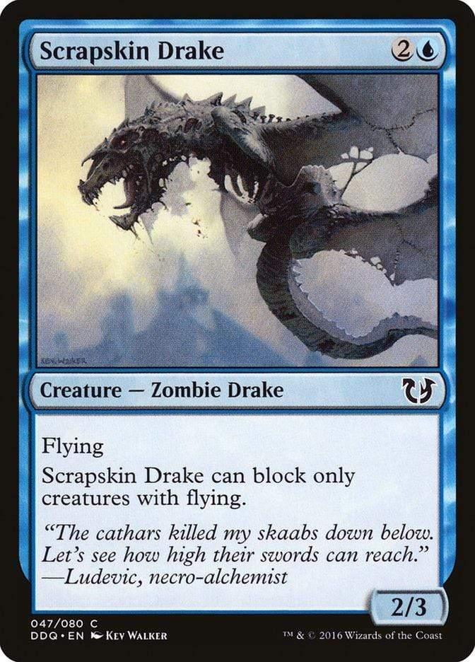 Magic: The Gathering MTG Single Scrapskin Drake [Duel Decks: Blessed vs. Cursed]