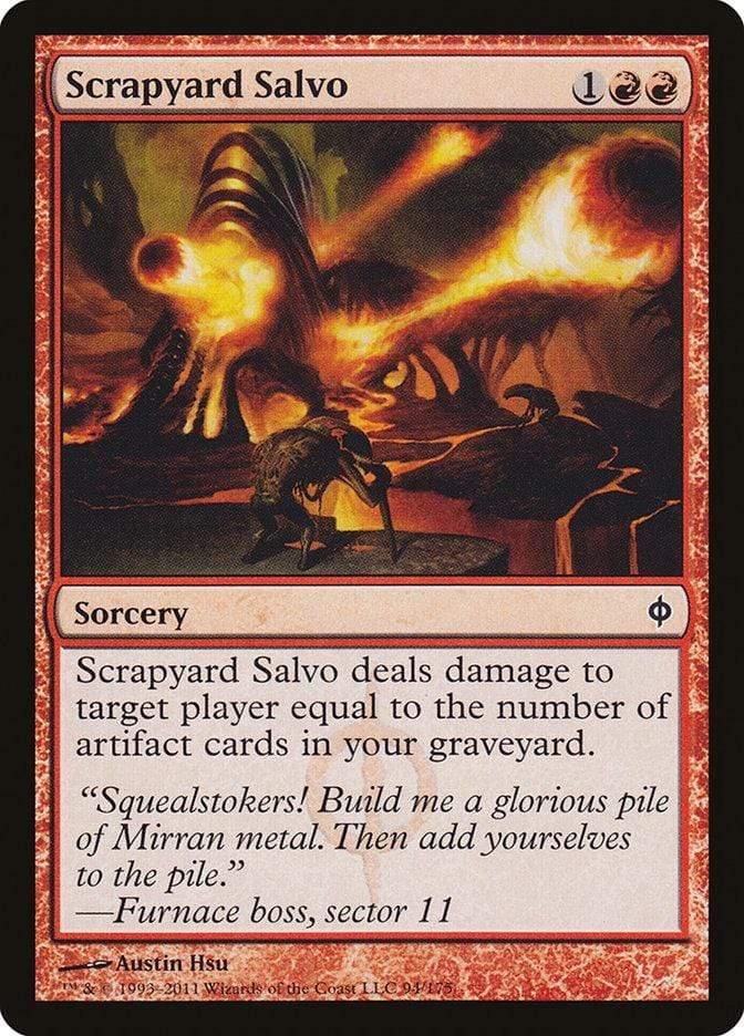 Magic: The Gathering MTG Single Scrapyard Salvo [New Phyrexia]