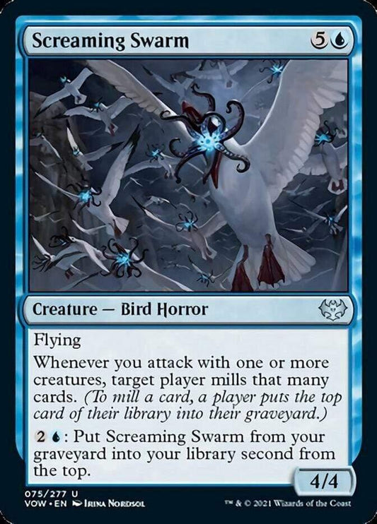 Magic: The Gathering MTG Single Screaming Swarm [Innistrad: Crimson Vow]