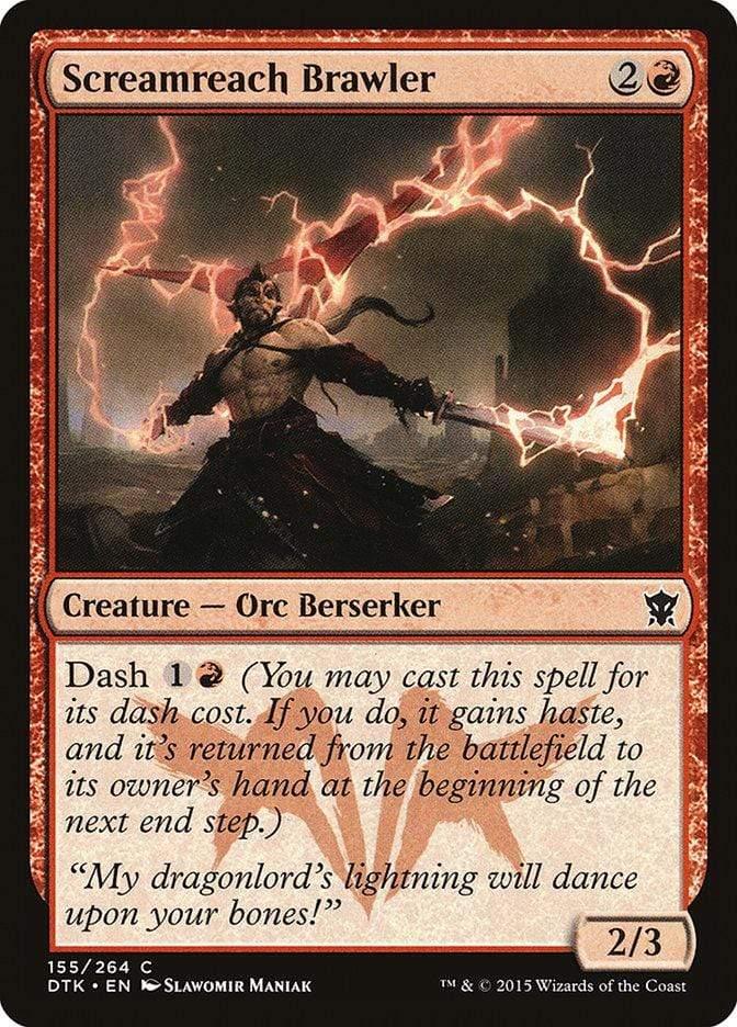 Magic: The Gathering MTG Single Screamreach Brawler [Dragons of Tarkir]