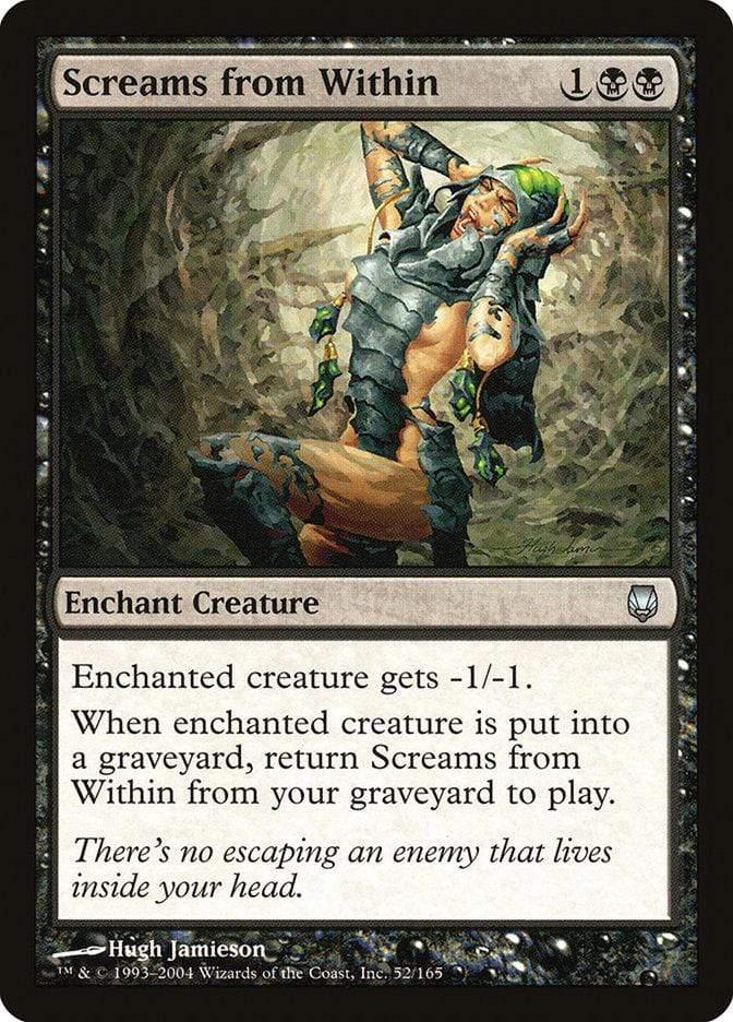 Magic: The Gathering MTG Single Screams from Within [Darksteel]