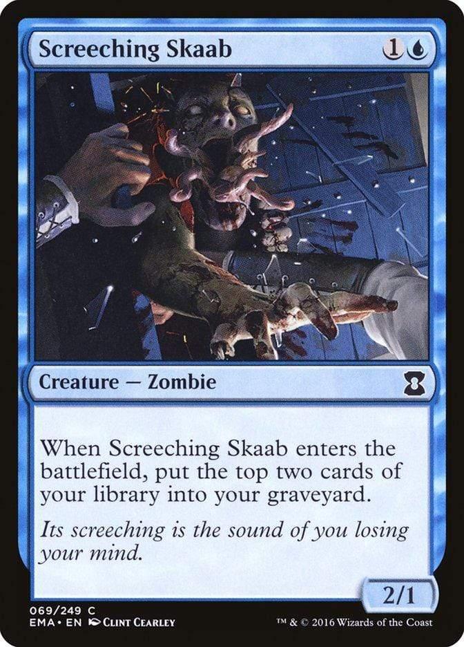 Magic: The Gathering MTG Single Screeching Skaab [Eternal Masters]