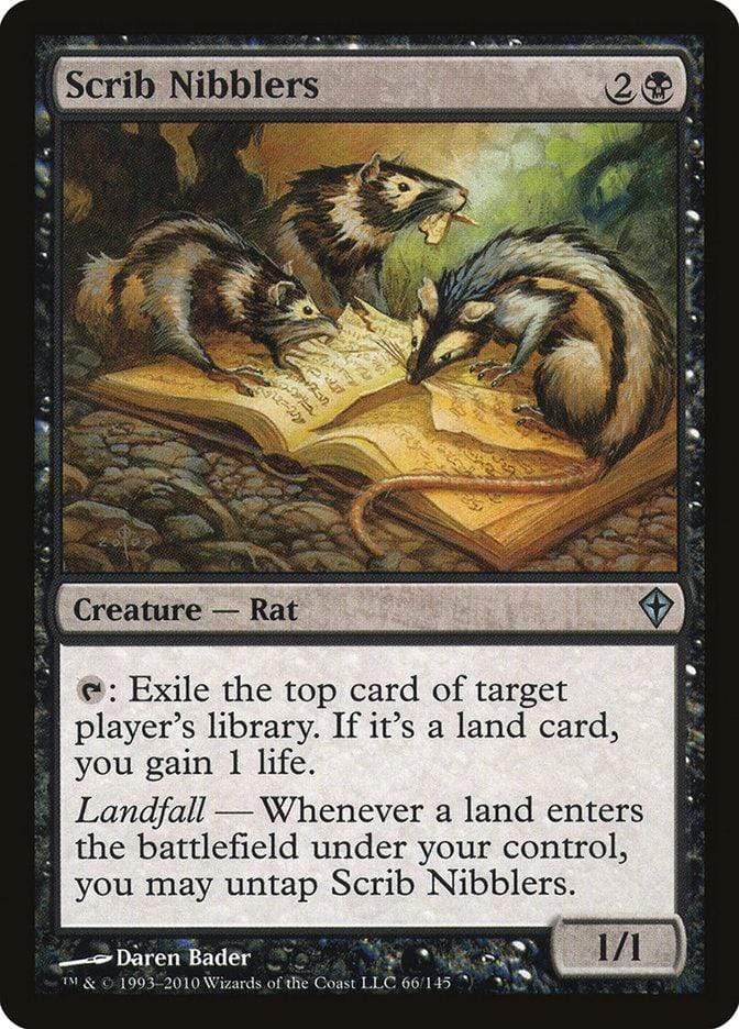 Magic: The Gathering MTG Single Scrib Nibblers [Worldwake]