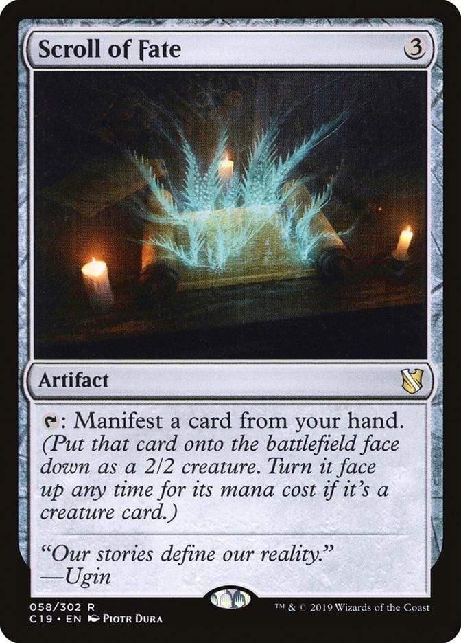 Magic: The Gathering MTG Single Scroll of Fate [Commander 2019]
