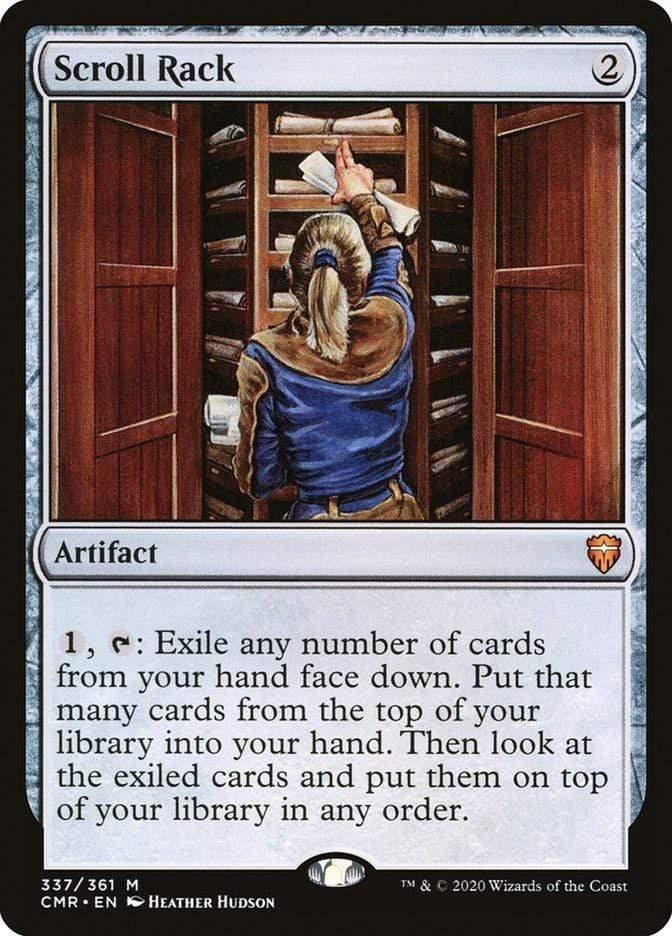 Magic: The Gathering MTG Single Scroll Rack [Commander Legends]