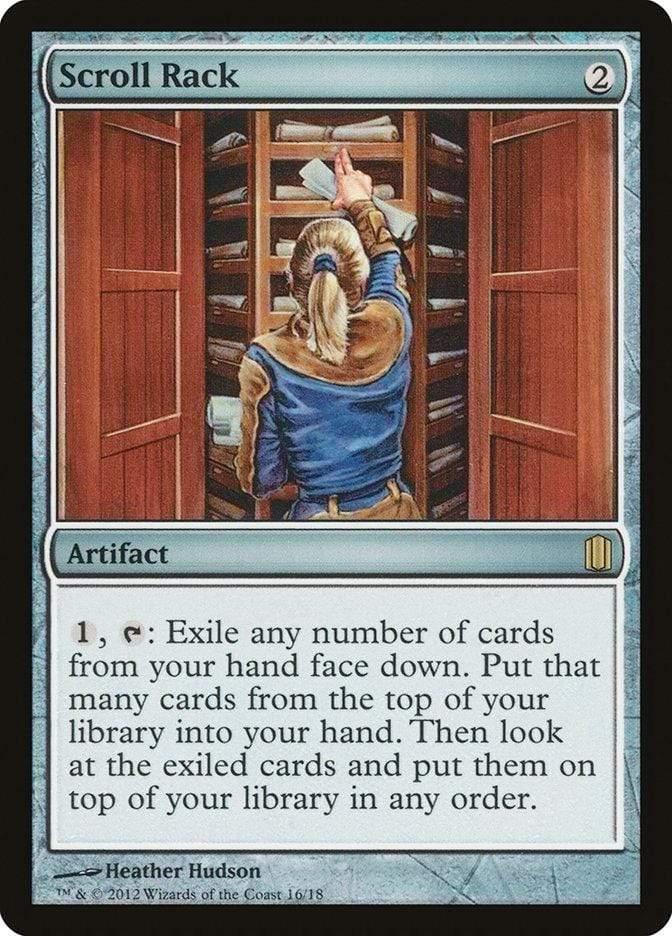 Magic: The Gathering MTG Single Scroll Rack [Commander's Arsenal]