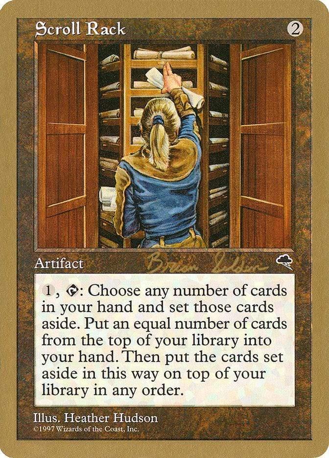 Magic: The Gathering MTG Single Scroll Rack [World Championship Decks 1998]