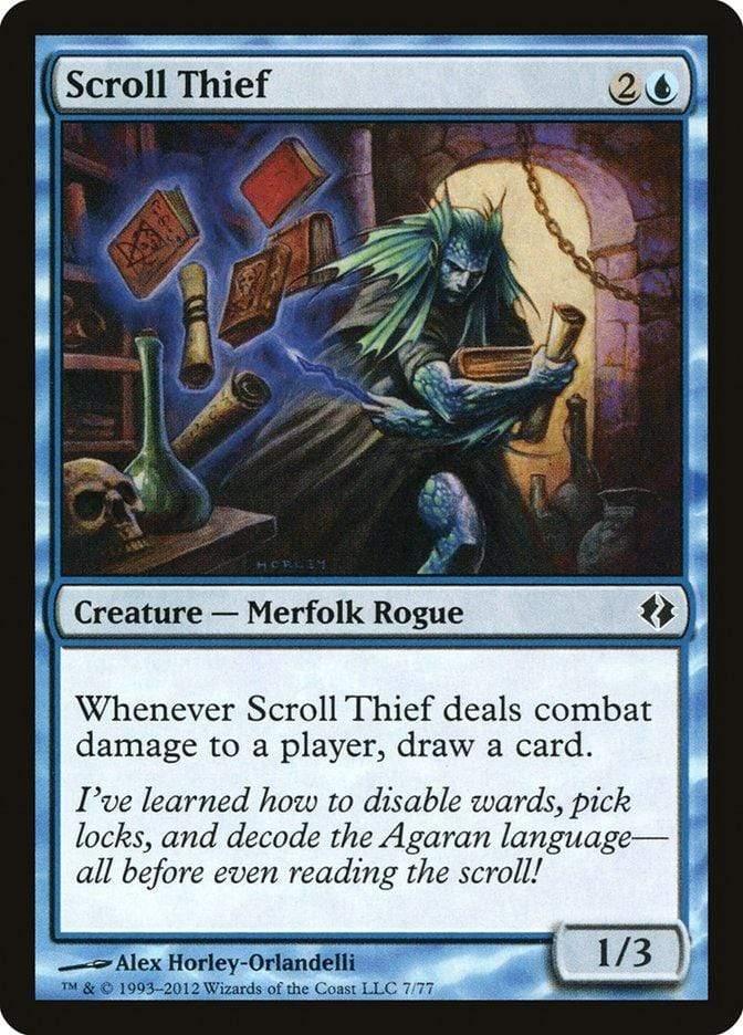 Magic: The Gathering MTG Single Scroll Thief [Duel Decks: Venser vs. Koth]