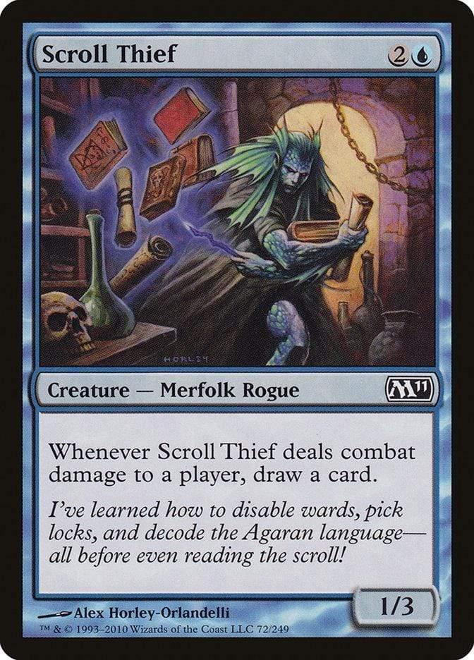 Magic: The Gathering MTG Single Scroll Thief [Magic 2011]