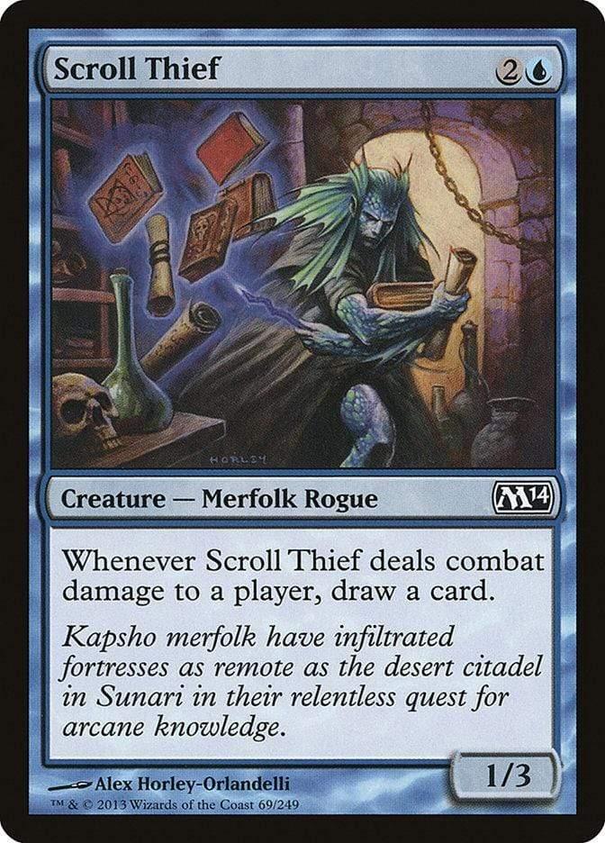 Magic: The Gathering MTG Single Scroll Thief [Magic 2014]