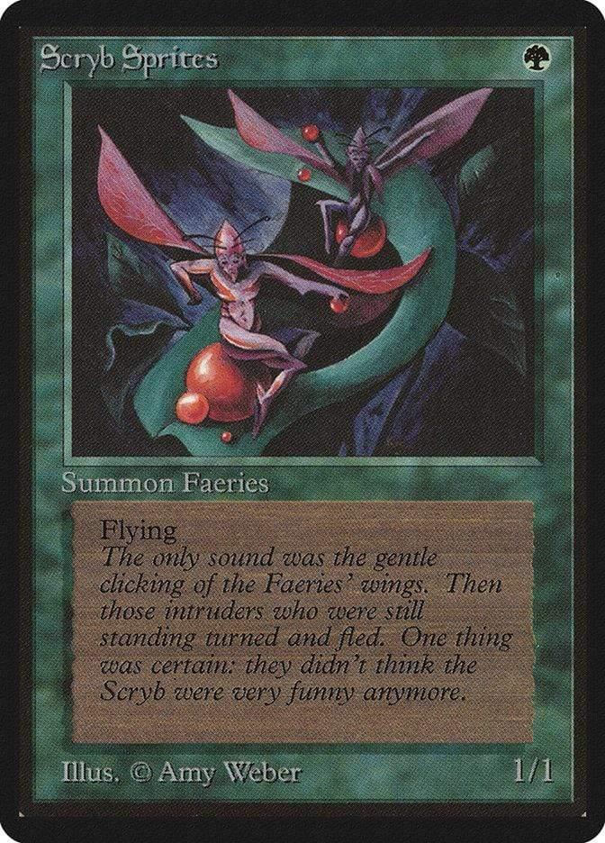 Magic: The Gathering MTG Single Scryb Sprites [Limited Edition Beta]