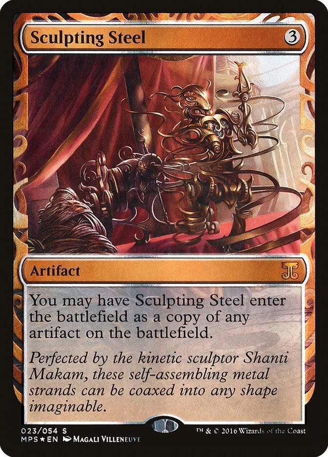 Magic: The Gathering MTG Single Sculpting Steel [Kaladesh Inventions]